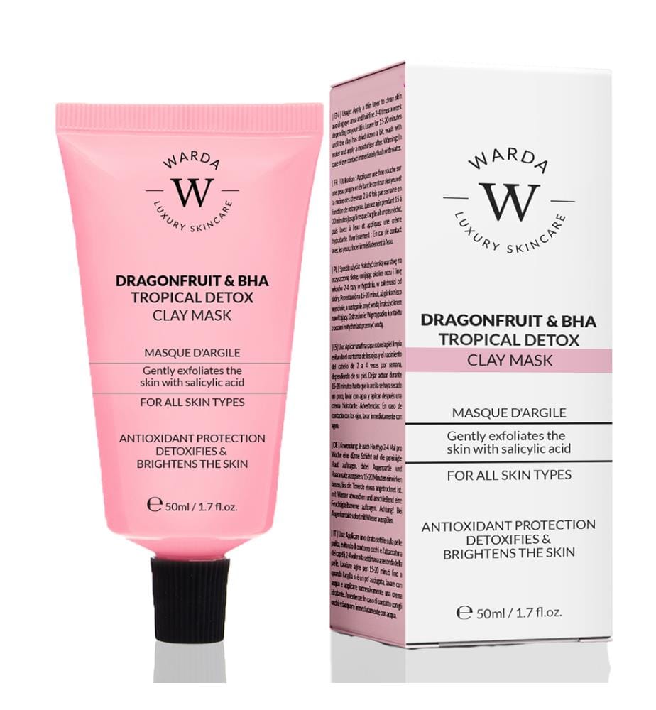 Masque Détox Tropical à l'Argile Dragonfruit & BHA - 50ml