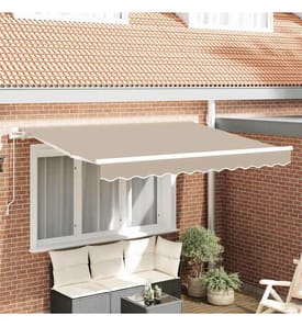 Markisenersatzstoff Beige 3 x 2,5 m Polyester