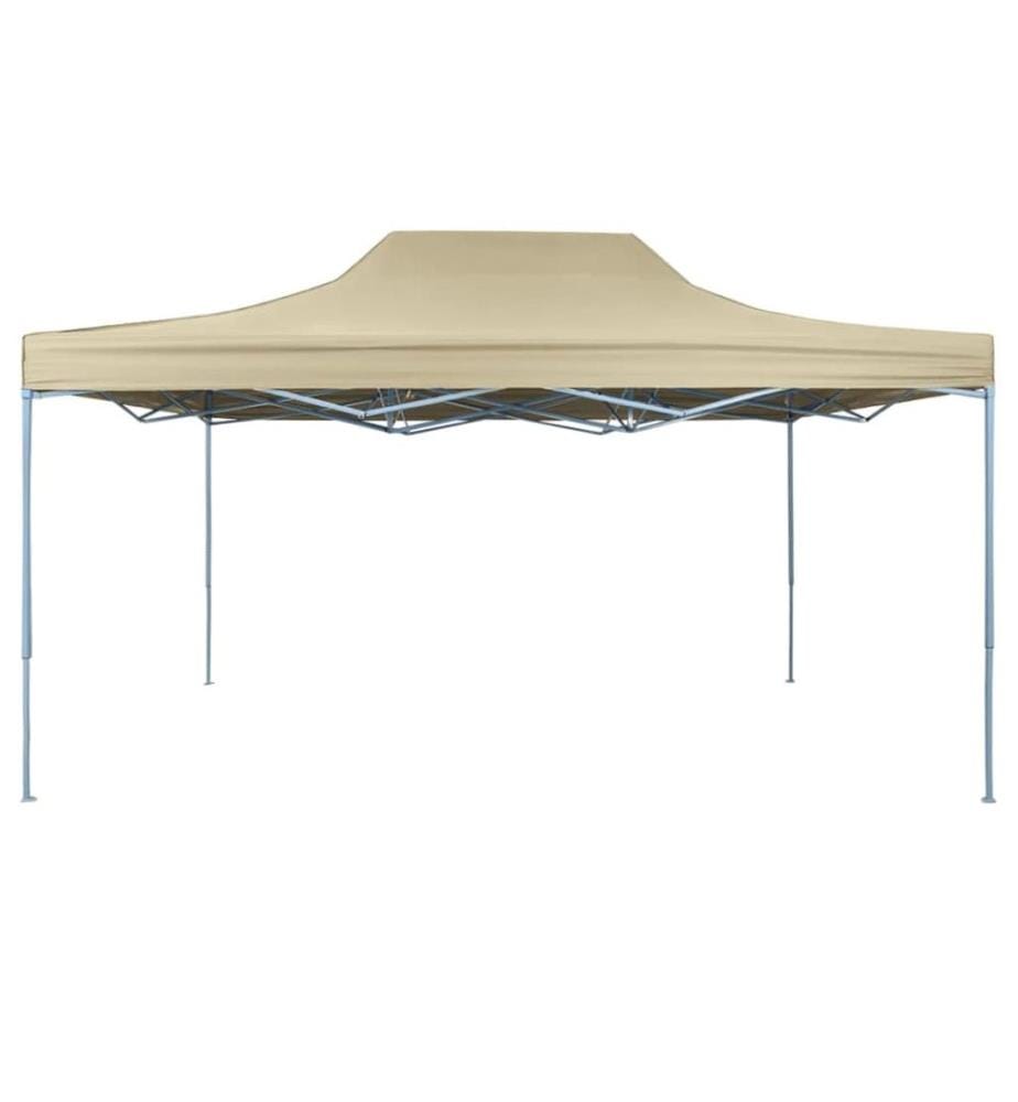 Faltzelt Pop-Up 3x4,5 m Cremeweiss