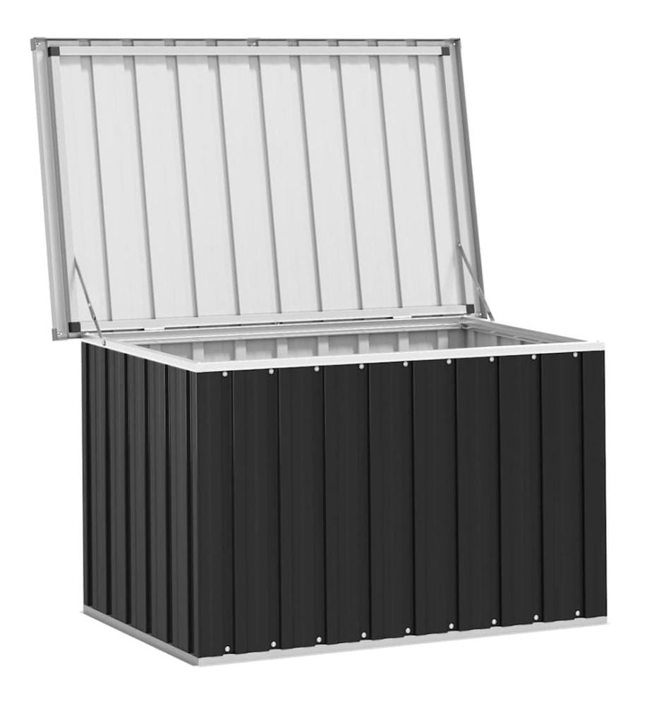 Boîte de rangement de jardin Anthracite 109x67x65 cm