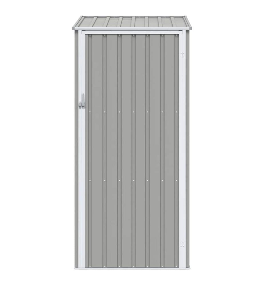 Gerätehaus Grau 87x98x159 cm Verzinkter Stahl