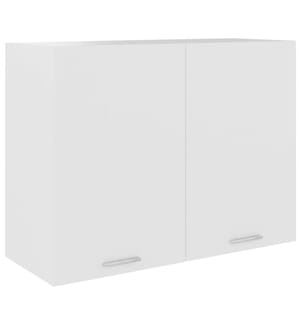 Armoire suspendue "Lyon" Blanc 80 x 31 x 60 cm Bois d'ingénierie