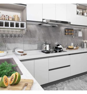 Selbstklebende Möbelfolie Weiss 500 x 90 cm PVC
