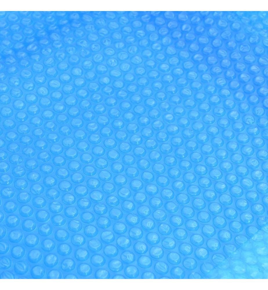Rechteckige Pool-Abdeckung 260 x 160 cm PE Blau