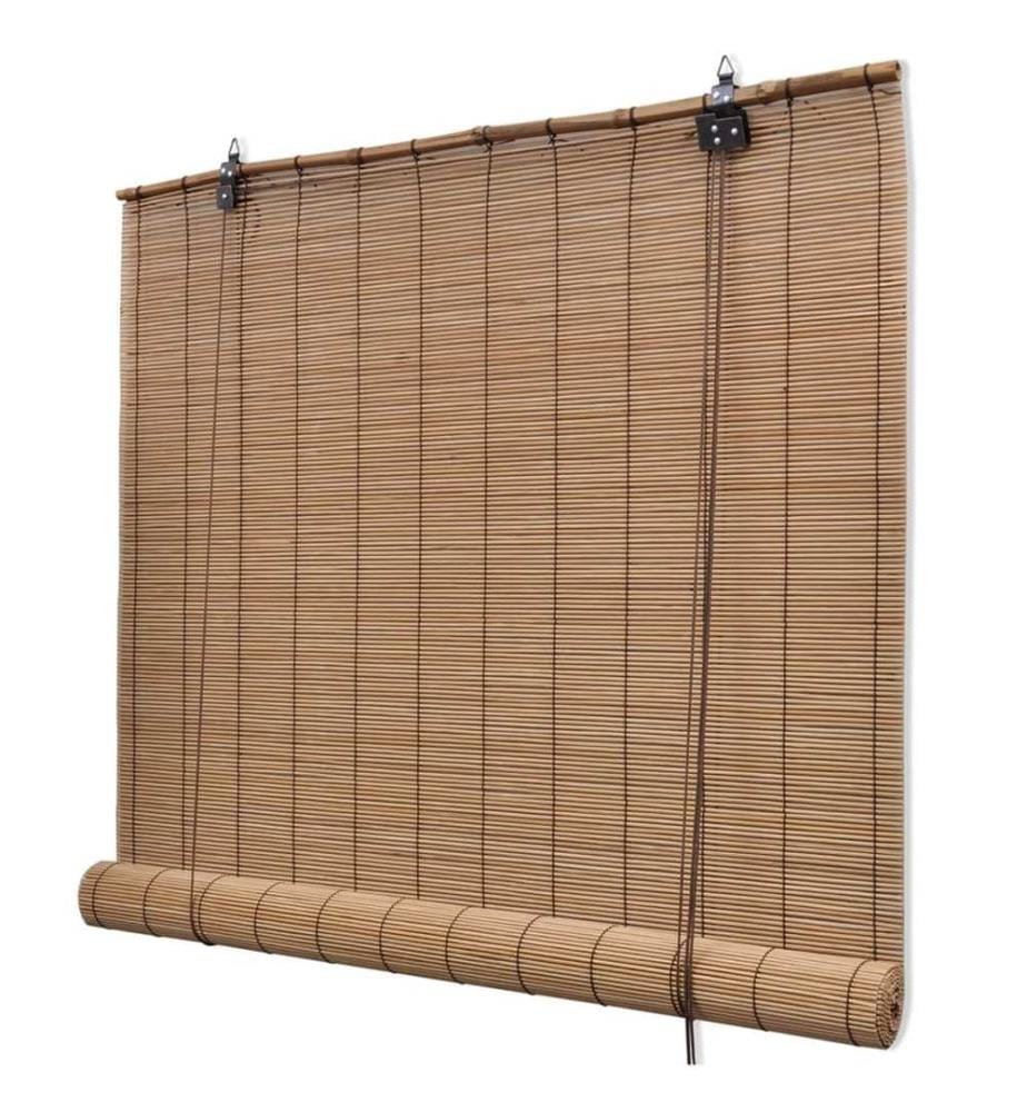 Bambusrollo 150x160 cm Braun