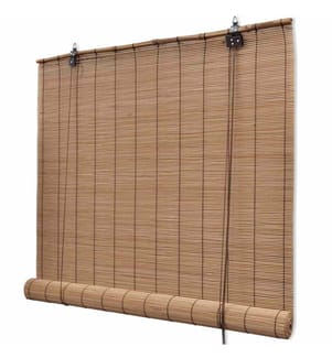 Bambusrollo Braun 80x160 cm