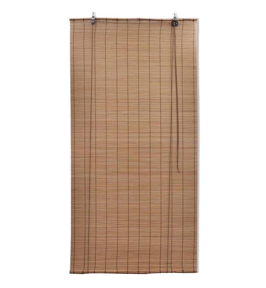 Bambusrollo Braun 140x160 cm