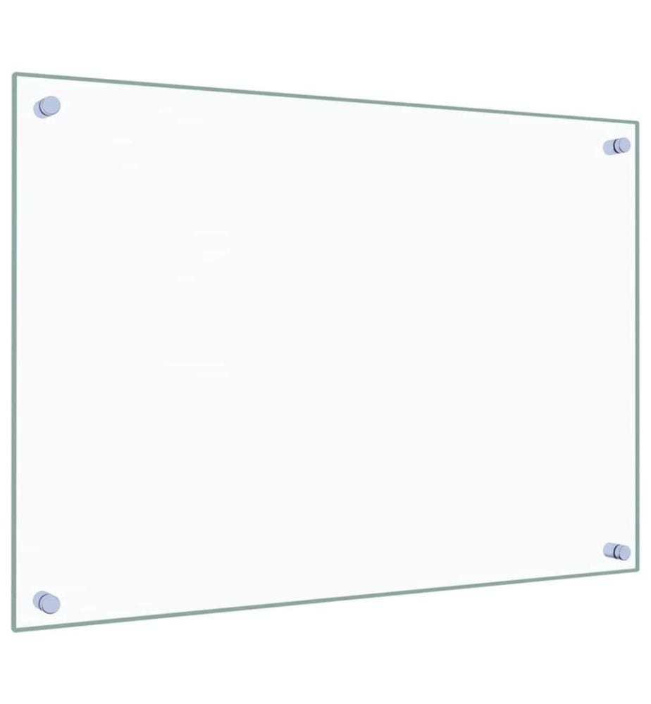 Küchenrückwand Transparent 70x50 cm Hartglas