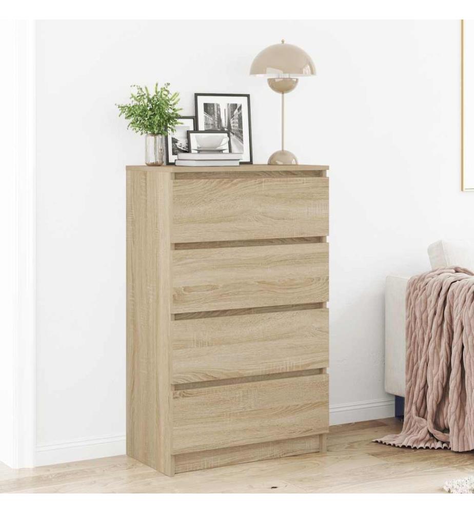 Buffet Quercia sonoma 60x35x98,5 cm Legno ingegnerizzato