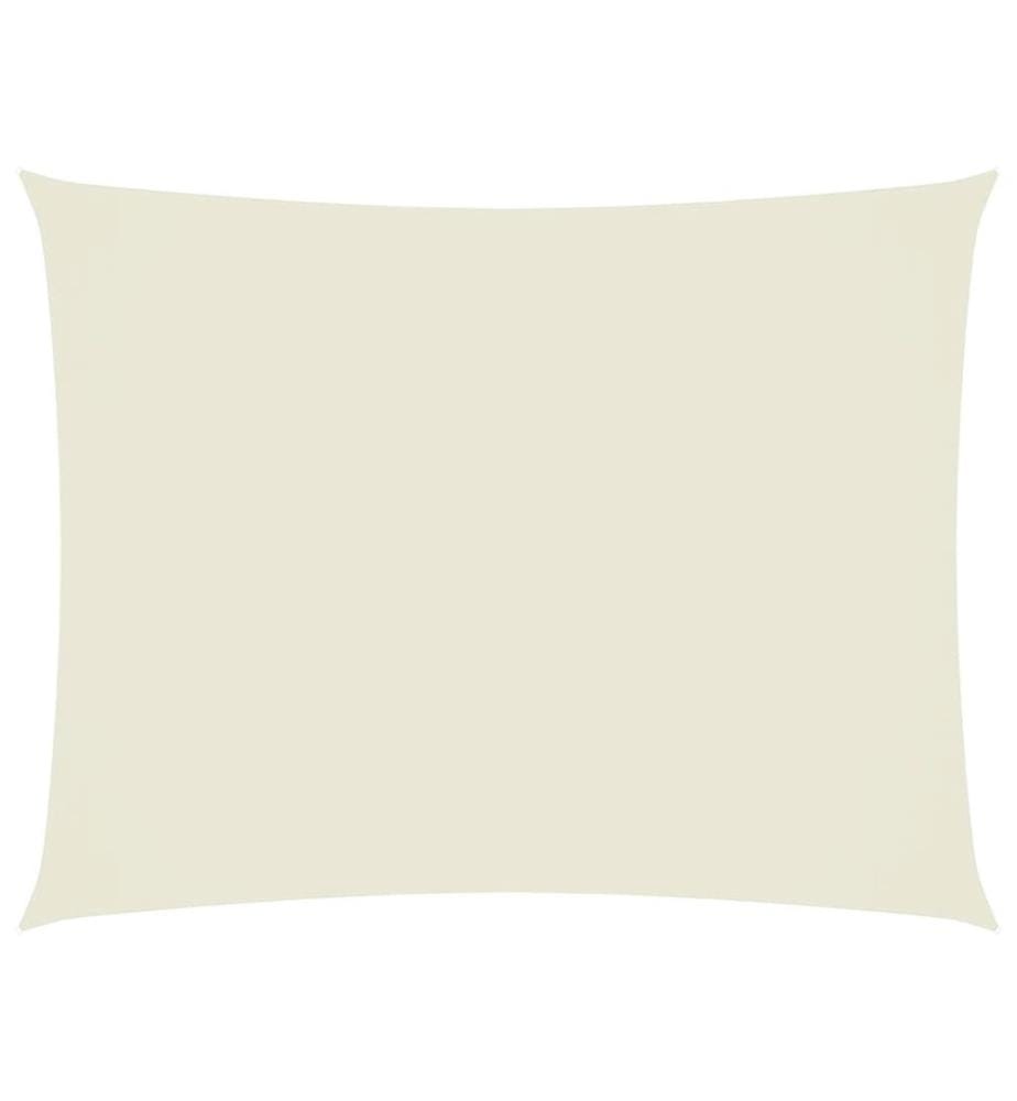 Sonnensegel Oxford-Gewebe Rechteckig 2,5x3,5 m Creme