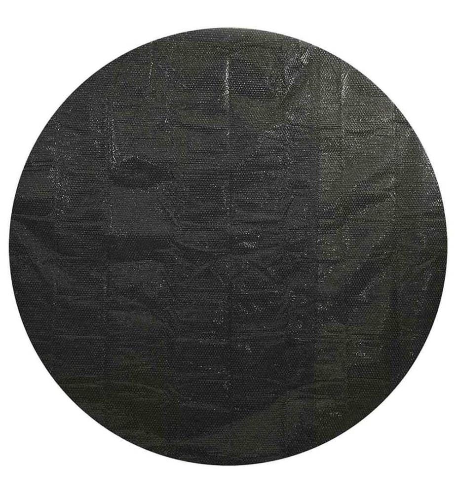 Poolabdeckung Schwarz 417 cm PE