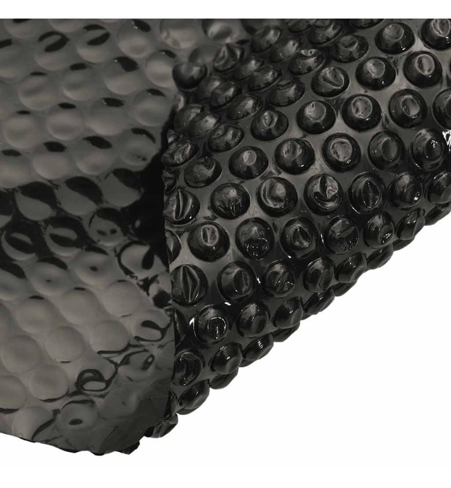 Poolabdeckung Schwarz 417 cm PE