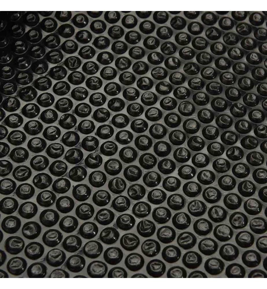 Poolabdeckung Schwarz 488×244 cm PE