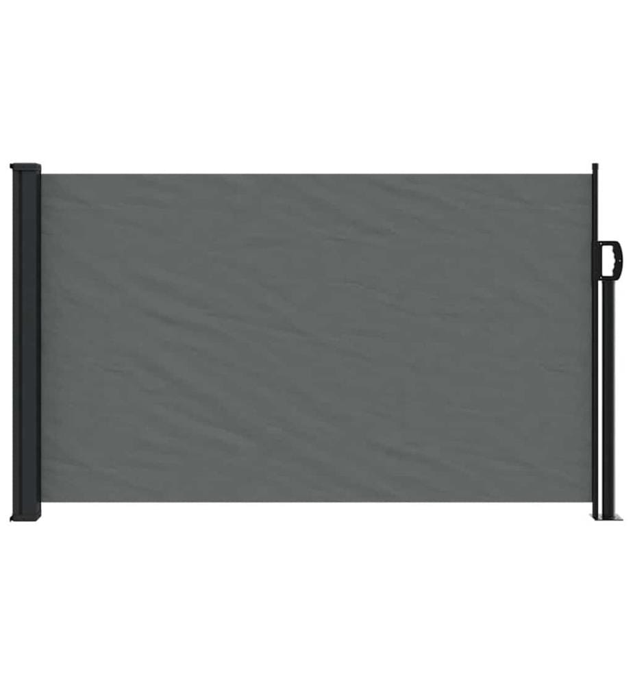Ausziehbare Seitenmarkise Anthrazit 120x500 cm