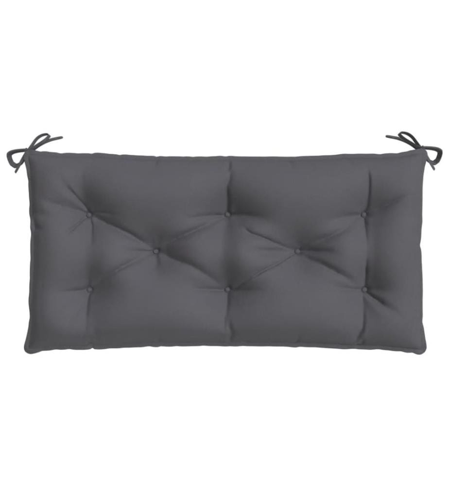 Gartenbank-Auflagen 2 Stk. Anthrazit 100x50x7 cm Oxford-Gewebe