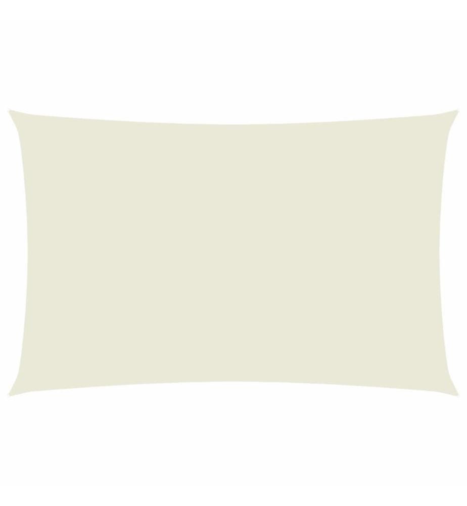 Sonnensegel Oxford-Gewebe Rechteckig 2x5 m Creme