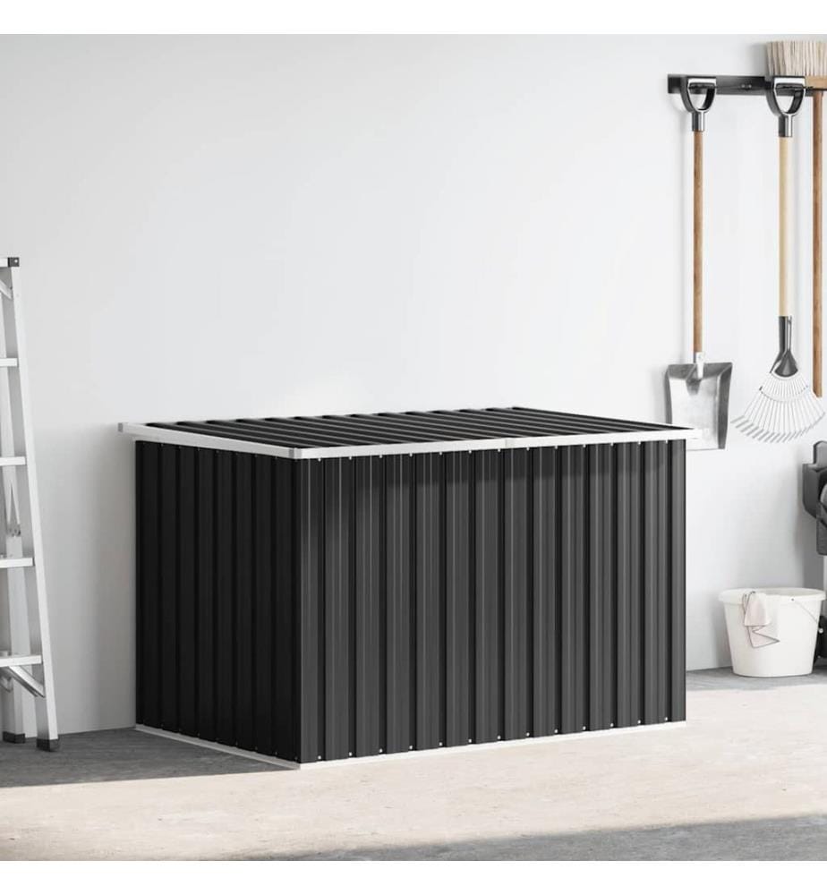 Boîte de rangement de jardin Anthracite 149x99x93 cm