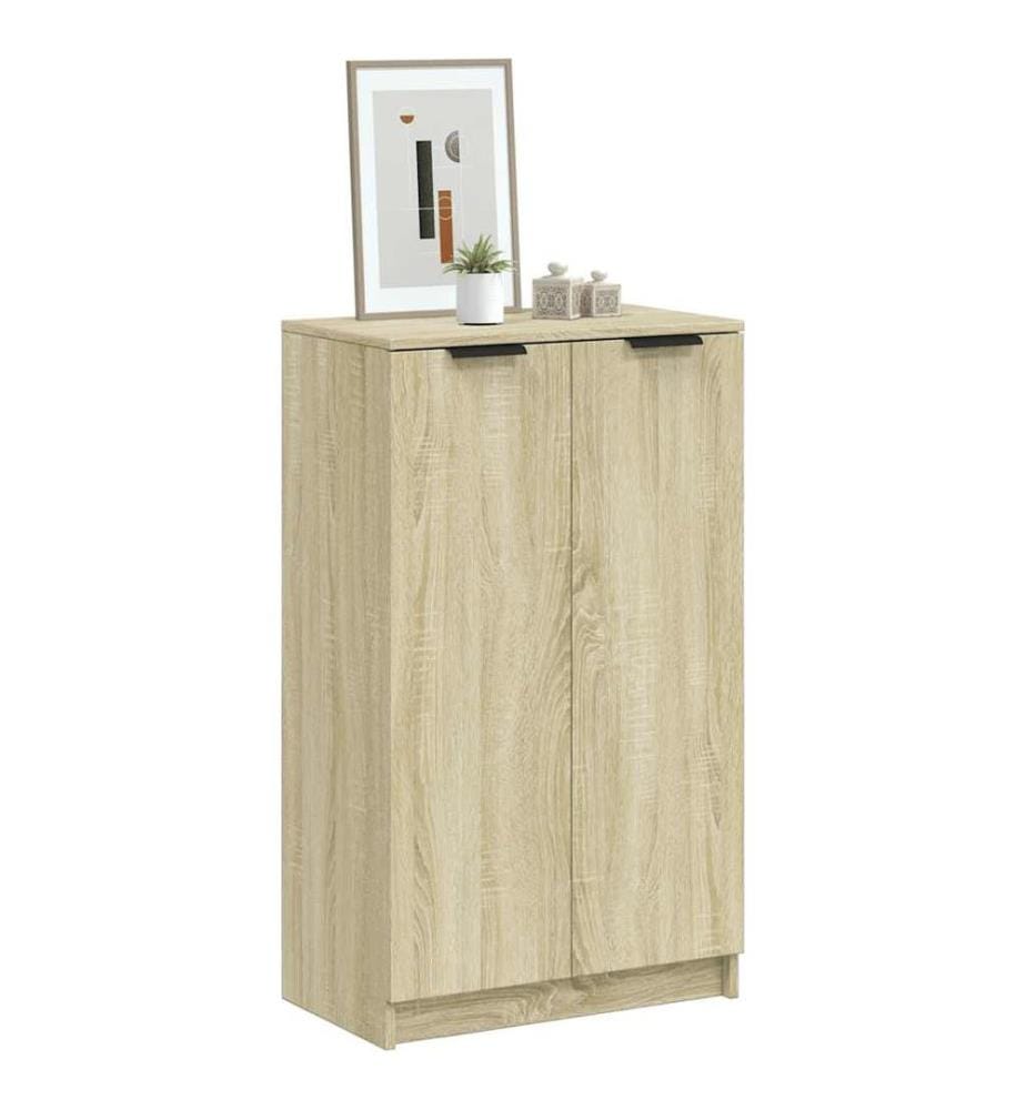 Schuhschrank Sonoma-Eiche 59x35x100,5 cm Holzwerkstoff
