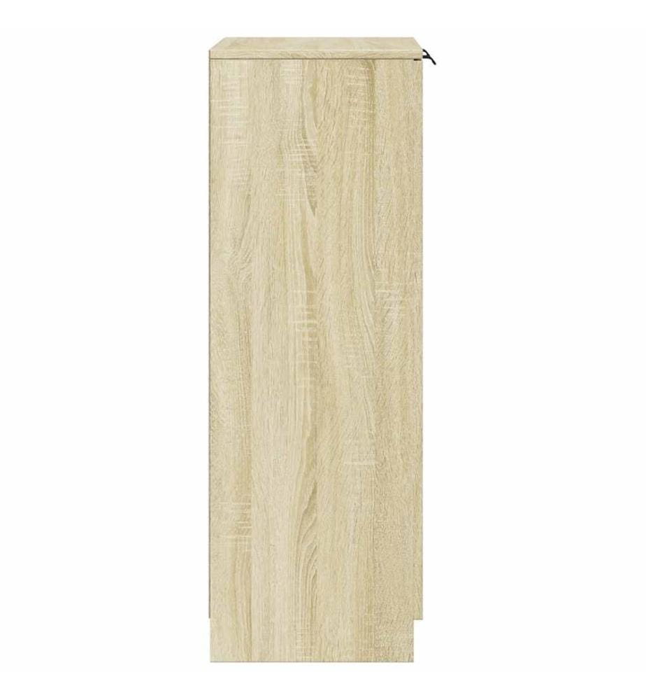 Schuhschrank Sonoma-Eiche 59x35x100,5 cm Holzwerkstoff
