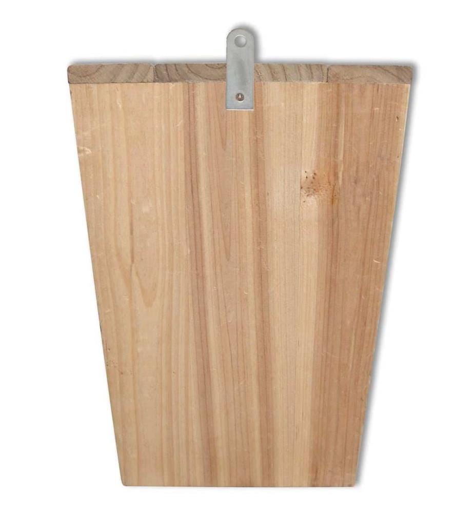 Fledermaushäuser 4 Stk. 22 x 12 x 34 cm Holz