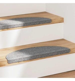 Stufenmatten Selbstklebend 15 Stk. 56x17x3 cm Grau