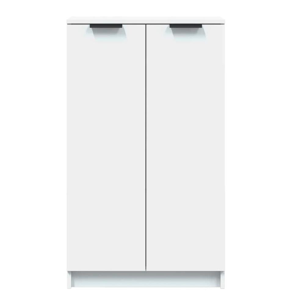 Schuhschrank Weiss 59x35x100,5 cm Holzwerkstoff