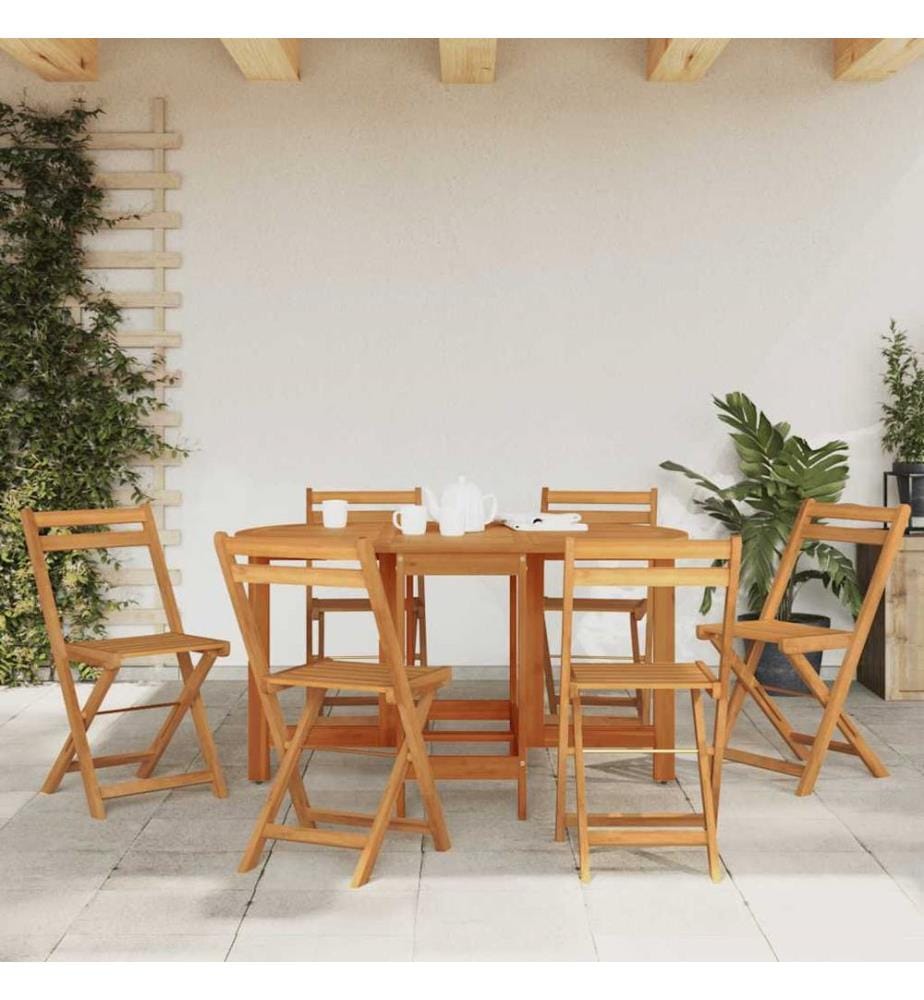 Table de jardin 130x90x72 cm Bois d'acacia massif