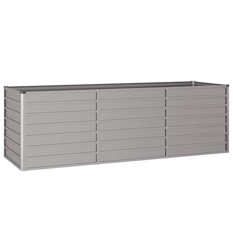 Hochbeet Rostig 240x80x77 cm Cortenstahl