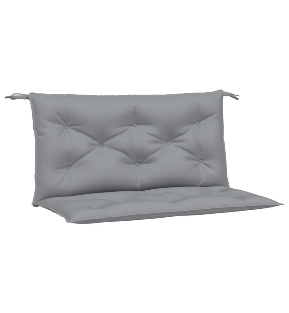 Gartenbank-Auflagen 2 Stk. Grau 100x50x7 cm Oxford-Gewebe