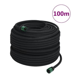 Tropfschlauch Schwarz 0,6" 100 m Gummi