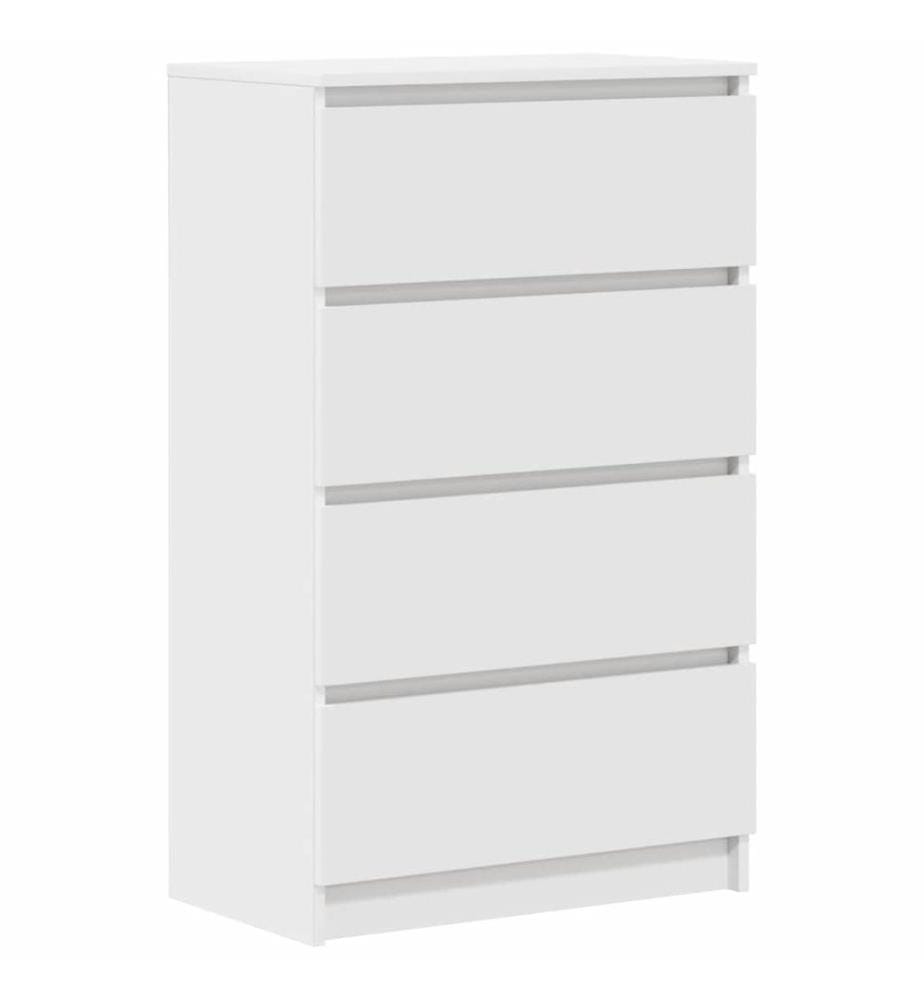 Buffet Bianco 60x35x98,5 cm Legno ingegnerizzato