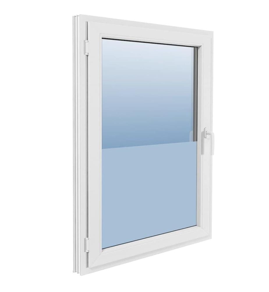 Fensterfolie Matt Grau 0,9x5 m PVC