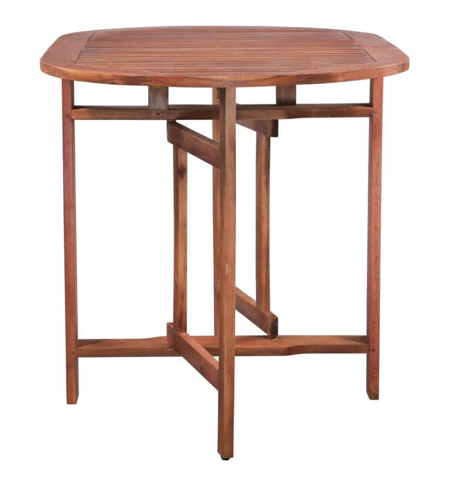 Table de jardin 120x70x74 cm Bois d'acacia massif