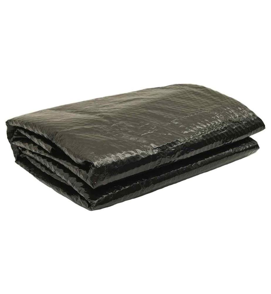 Copertura per piscina Nero 455 cm PE