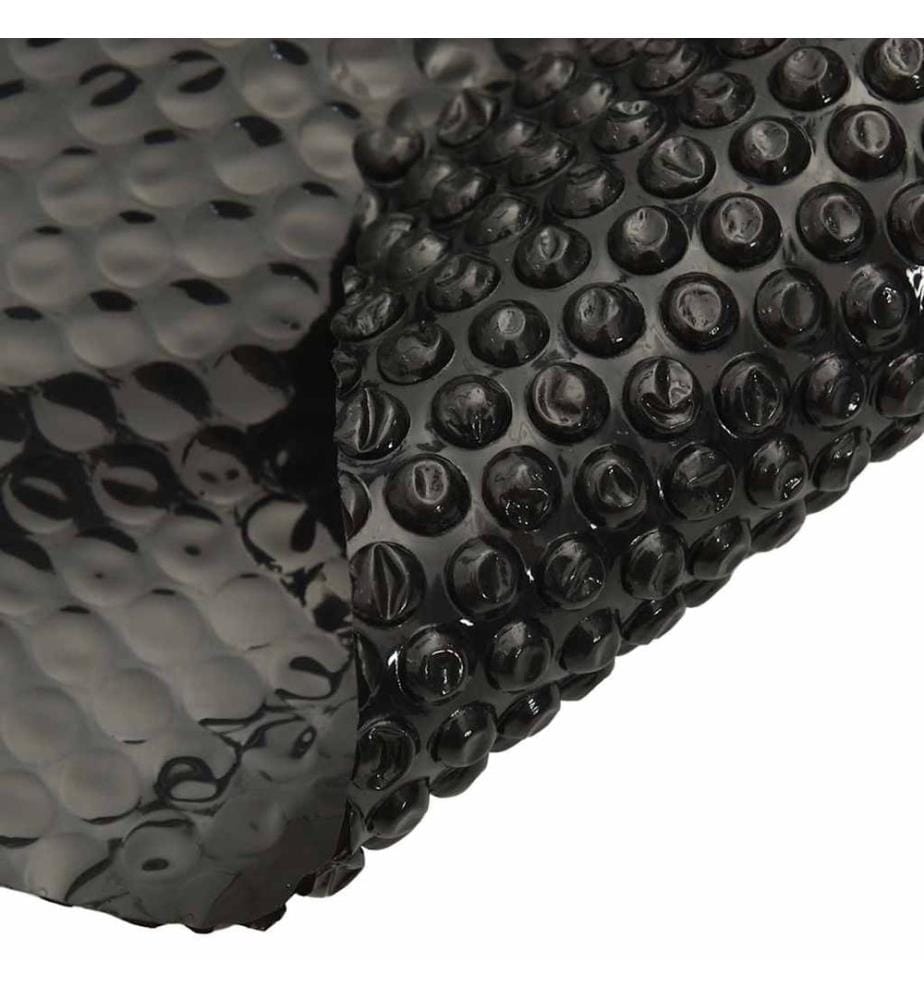 Poolabdeckung Schwarz 732x366 cm PE