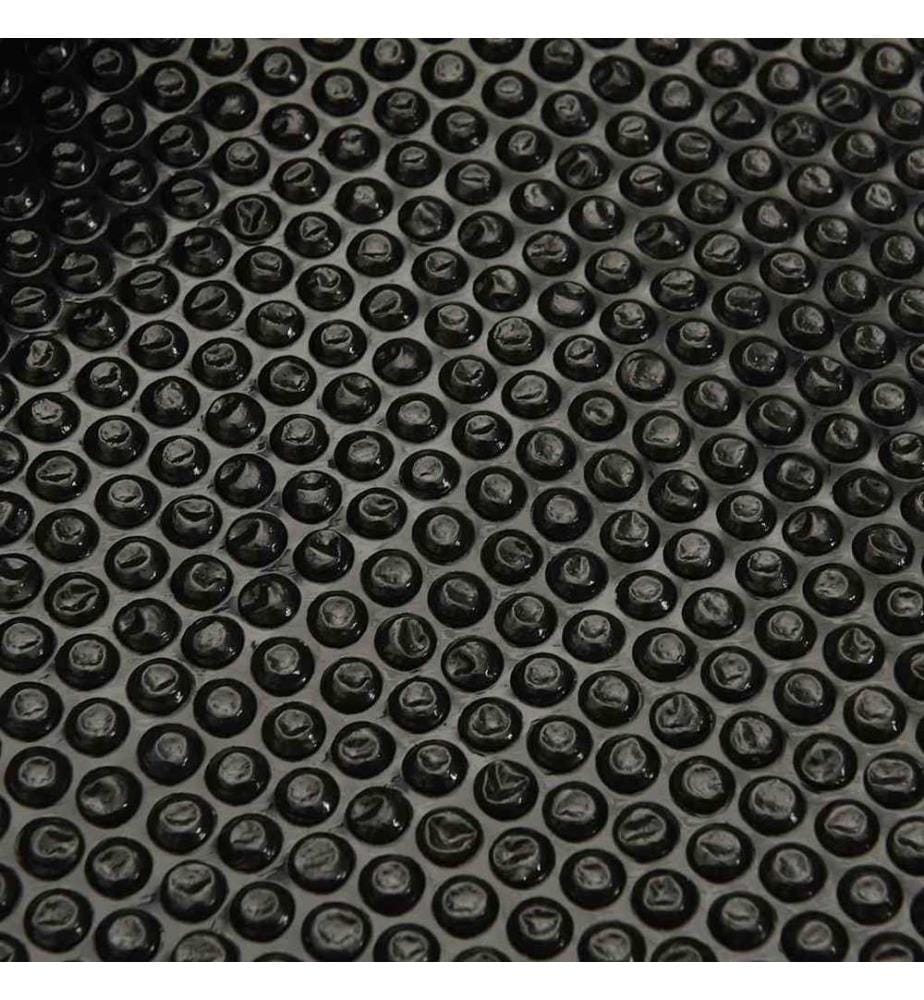 Poolabdeckung Schwarz 732x366 cm PE