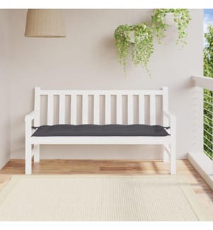 Gartenbank-Auflage Anthrazit 150x50x7 cm Oxford-Gewebe