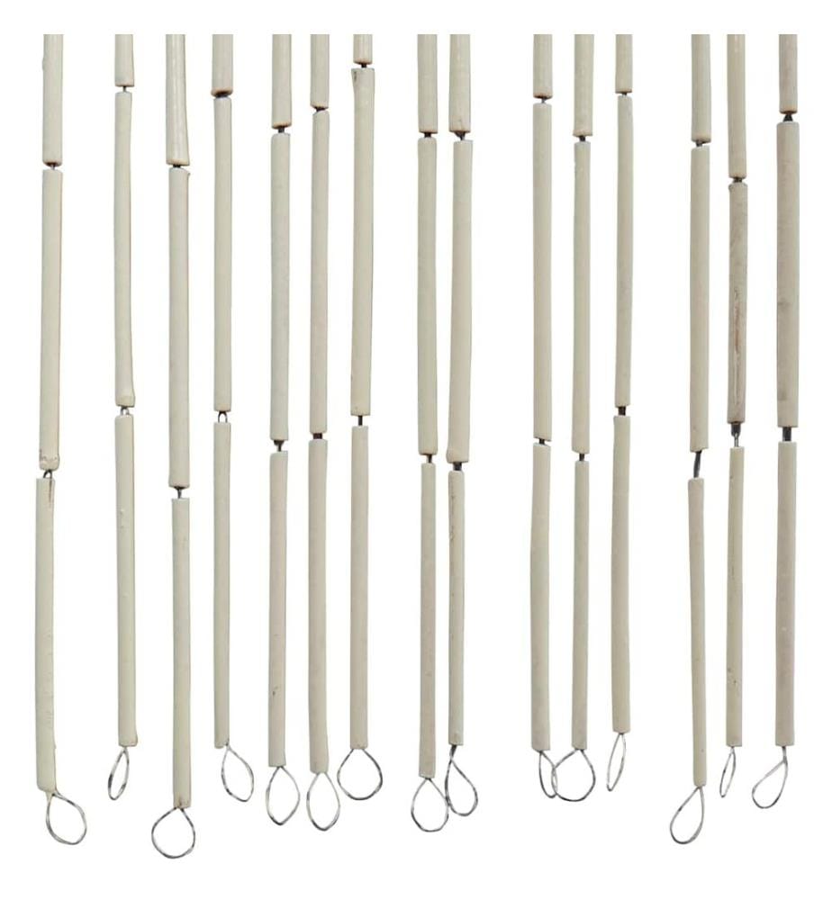 Insekten-Türvorhang Bambus Druck 100x200 cm Bambus