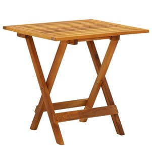 Table de bistro 46x46x47 cm Bois d'acacia massif