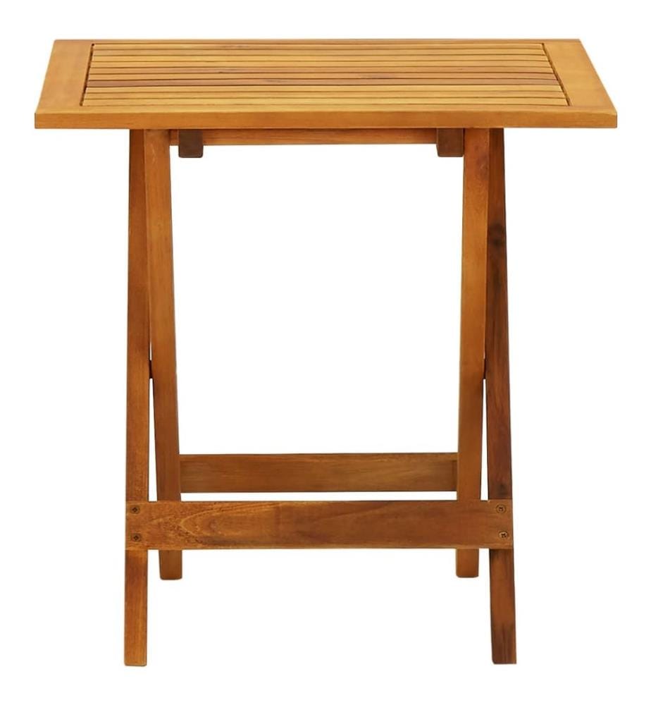 Table de bistro 46x46x47 cm Bois d'acacia massif