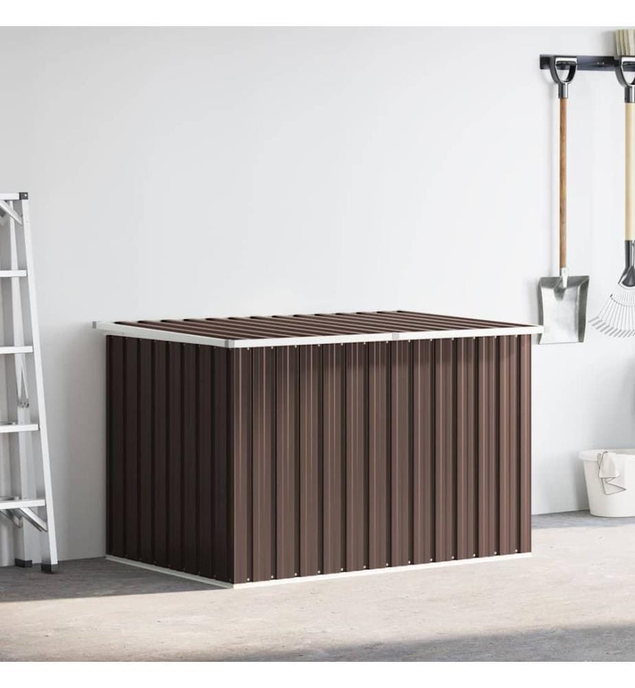 Boîte de rangement de jardin Marron 171x99x93 cm