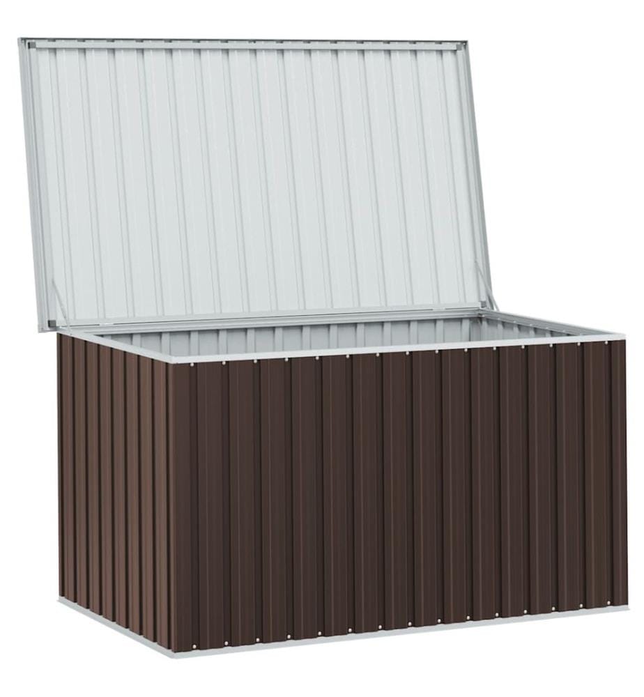 Boîte de rangement de jardin Marron 171x99x93 cm