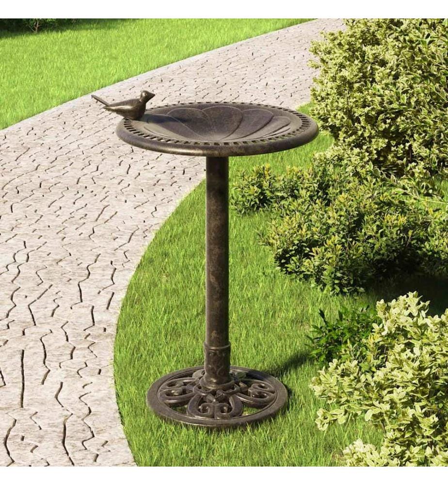 Vasca da giardino per uccelli Bronzo Plastica
