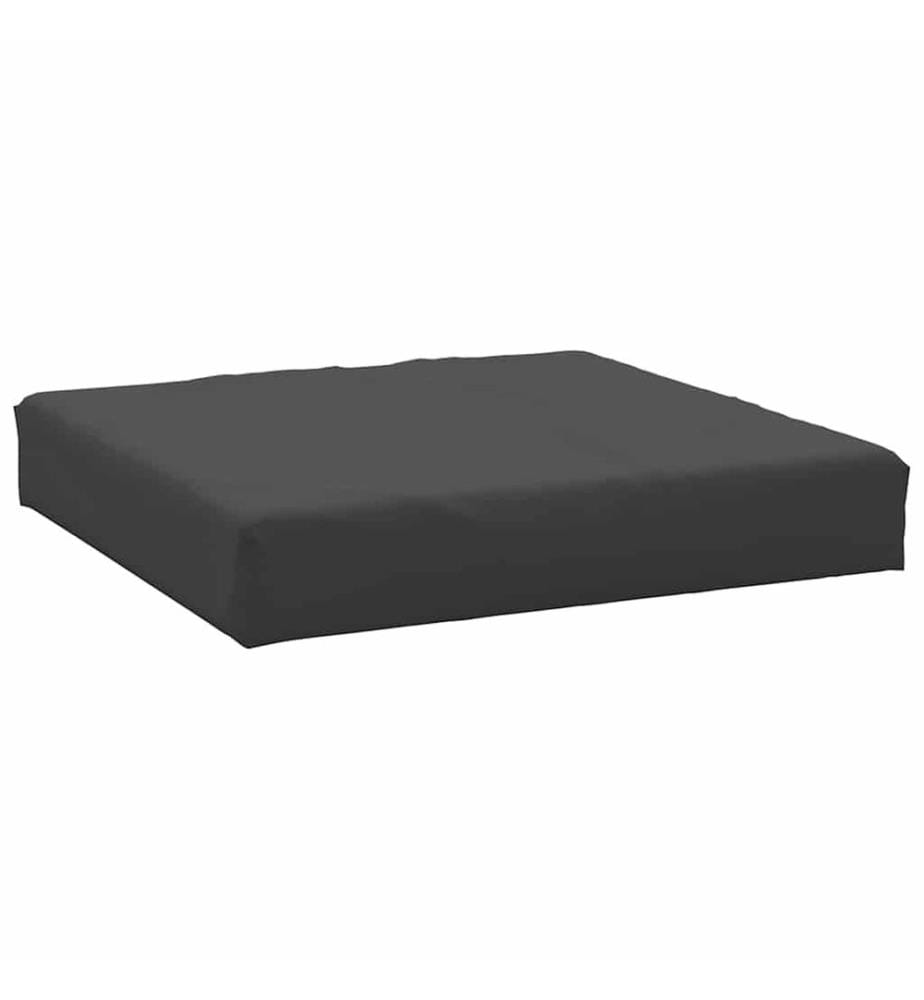 Cuscini per pallet set di 2 nero tessuto oxford