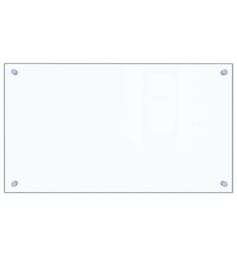 Küchenrückwand Transparent 70×40 cm Hartglas