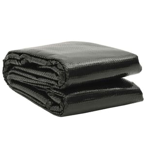 Poolabdeckung Schwarz 600×300 cm PE