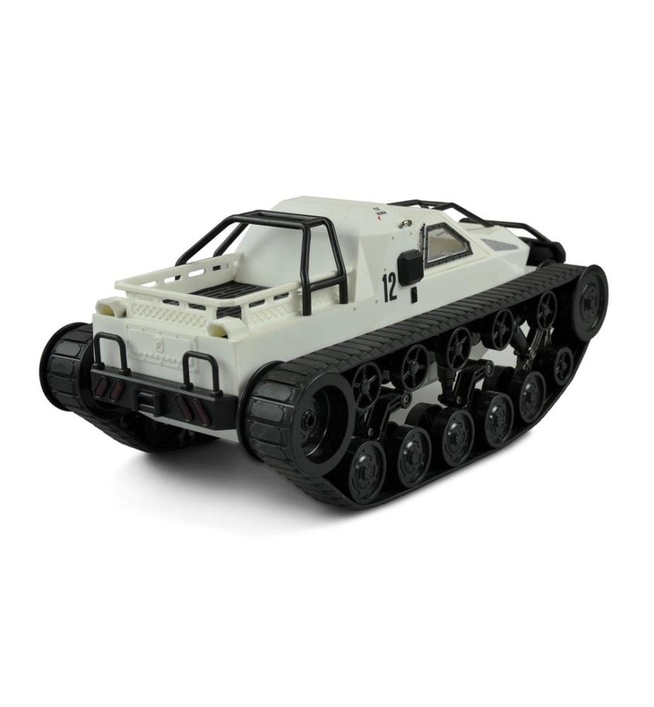 AMEWI - Kettenfahrzeug Military Police Weiss, RTR, 1:12
