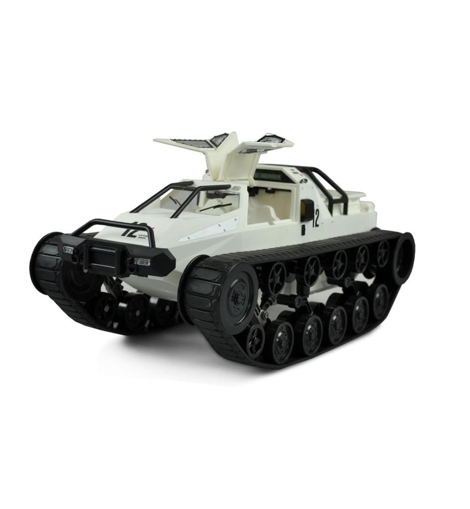 AMEWI - Kettenfahrzeug Military Police Weiss, RTR, 1:12