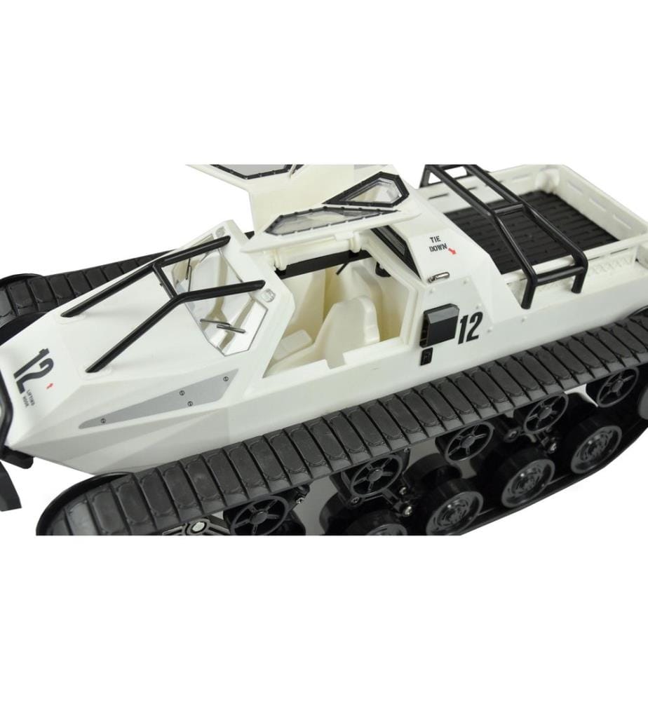 AMEWI - Kettenfahrzeug Military Police Weiss, RTR, 1:12