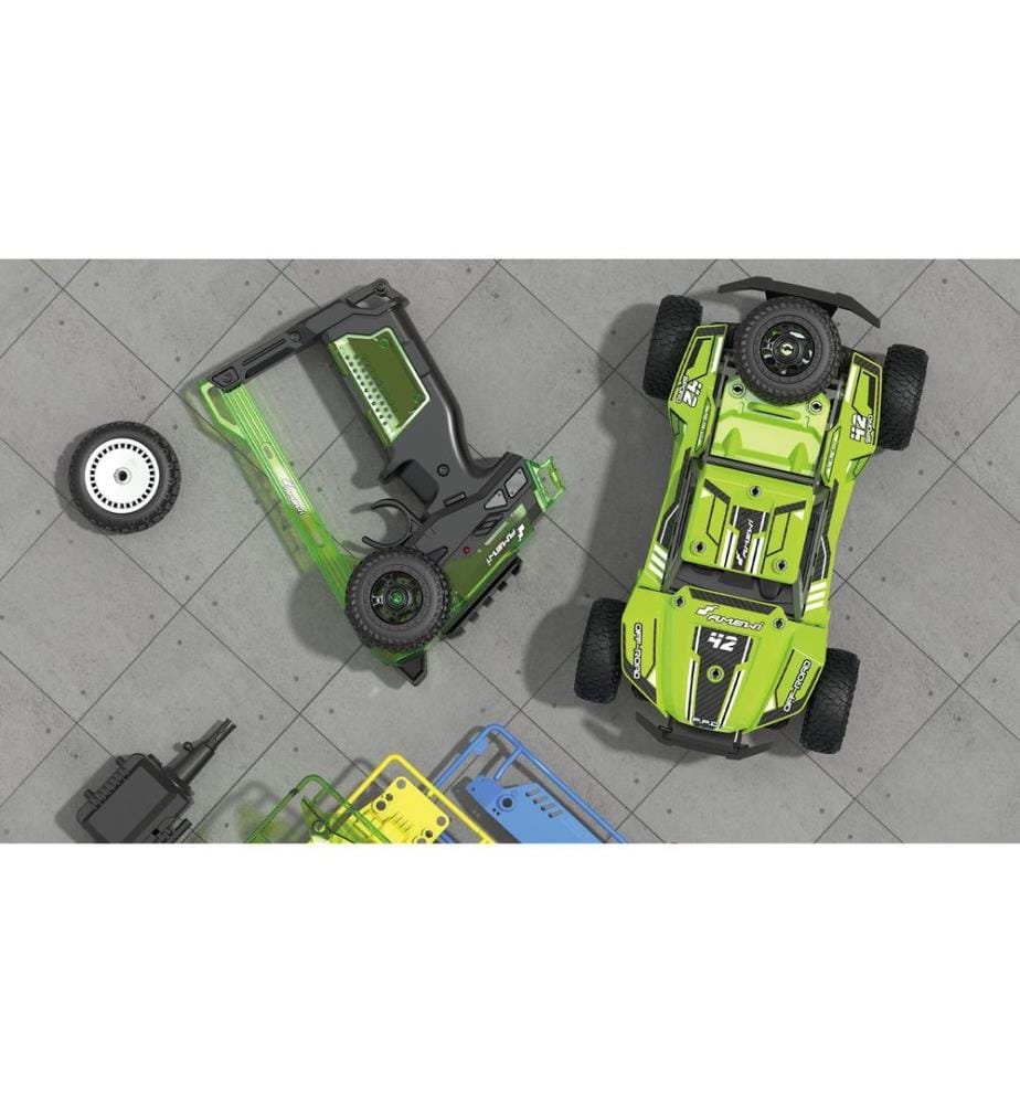 AMEWI - Buggy CoolRC DIY Frog 2WD Bausatz, 1:18